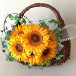 バスケットブーケ